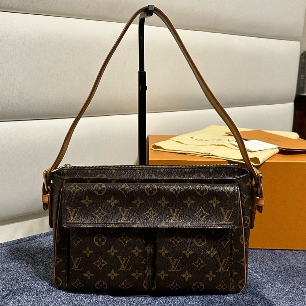 Louis Vuitton Monogram Viva Cite Shoulder Bag